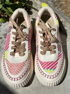 Dolce Vita Daran Ribbed Platform Sneakers